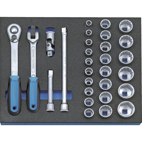 Gedore socket wrench - socket, set