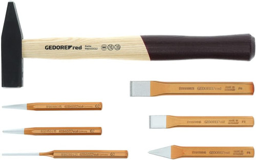 Gedore red hammer and chisel - gedore,