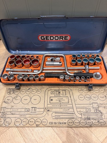 Gedore ymawz socket set - cd,