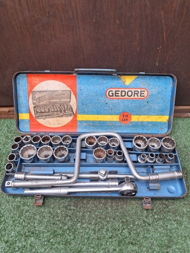 Vintage gedore socket - vintage, set