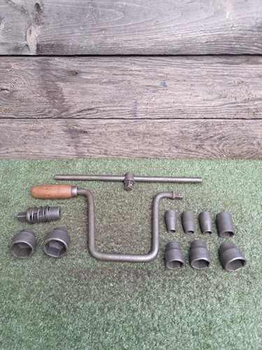 Vintage gedore socket brace - &,