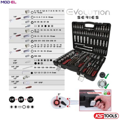 Socket wrench set - wrench, 917.0779